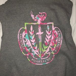 National Panhellenic Conference 3/4 zip pullover